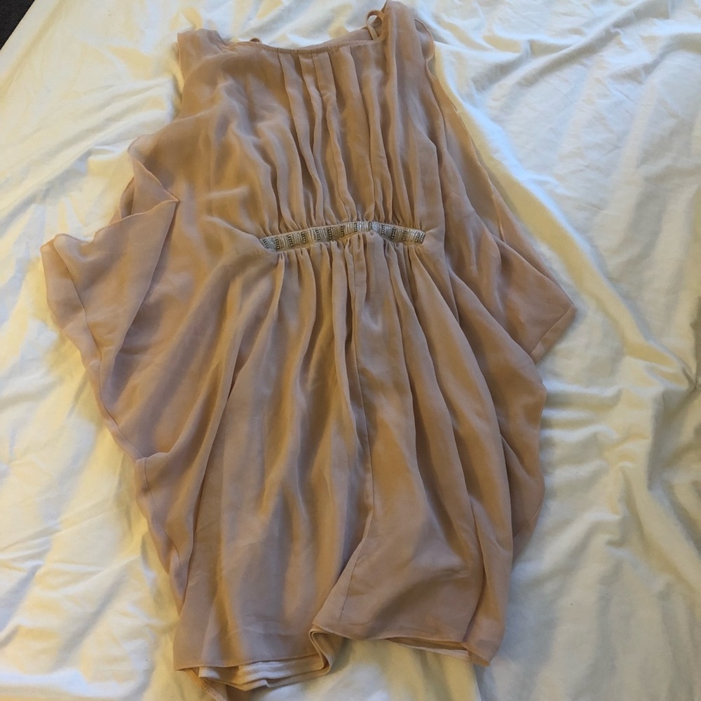 ASOS petite pink chiffon fairy dress